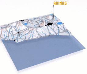 3d view of Ánimas