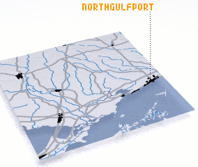 3d view of North Gulfport