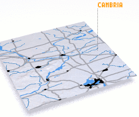 3d view of Cambria