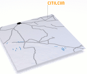 3d view of Citilcún