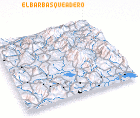 3d view of El Barbasqueadero