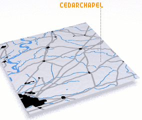 3d view of Cedar Chapel