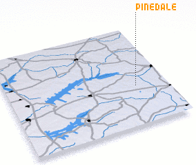 3d view of Pinedale