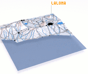 3d view of La Loma