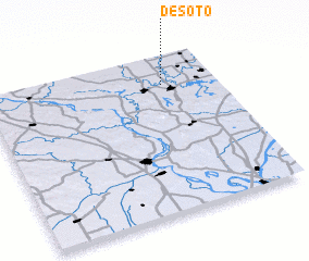 3d view of De Soto