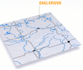 3d view of Eagle River