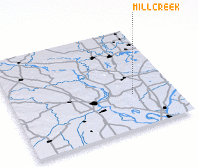 3d view of Mill Creek