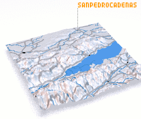 3d view of San Pedro Cadenas