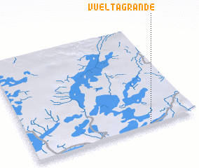 3d view of Vuelta Grande