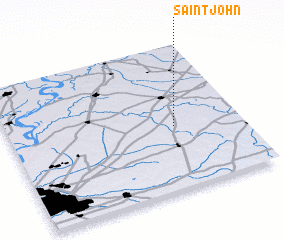 3d view of Saint John