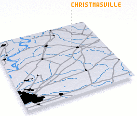 3d view of Christmasville