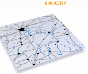 3d view of Grove City