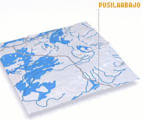 3d view of Pusilá Abajo