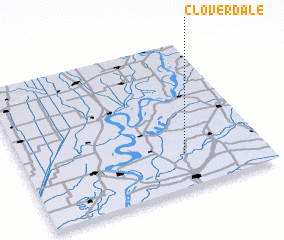 3d view of Cloverdale