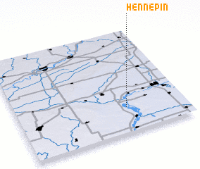 3d view of Hennepin