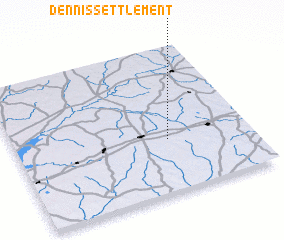 3d view of Dennis Settlement