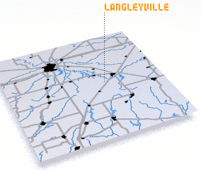 3d view of Langleyville