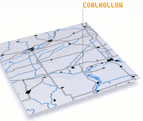 3d view of Coal Hollow