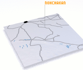 3d view of Nohchakán