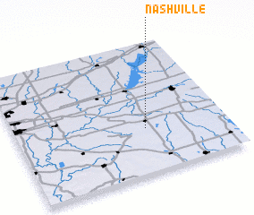 3d view of Nashville