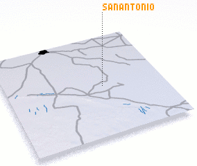 3d view of San Antonio