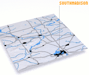 3d view of South Madison