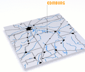 3d view of Edinburg