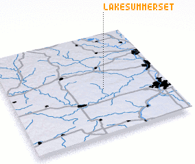 Lake Summerset (United States - USA) map - nona.net