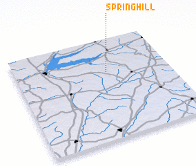 3d view of Spring Hill