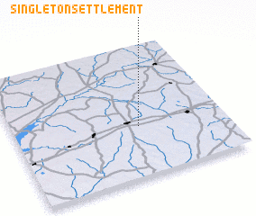 3d view of Singleton Settlement