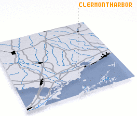 3d view of Clermont Harbor