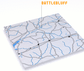 3d view of Battle Bluff