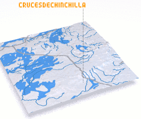 3d view of Cruces de Chinchilla