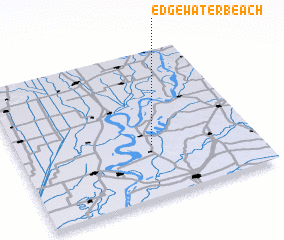 3d view of Edgewater Beach