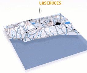 3d view of Las Cruces