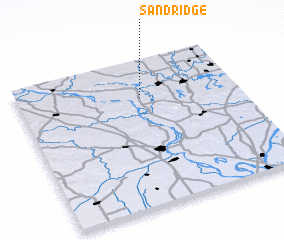 3d view of Sand Ridge