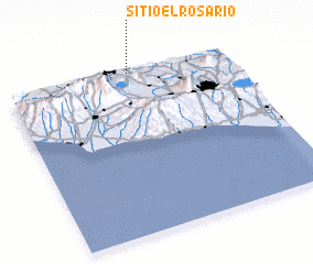 3d view of Sitio El Rosario