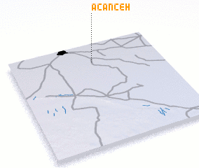 3d view of Acancéh