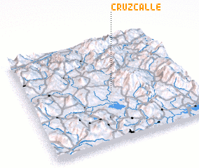 3d view of Cruz Calle