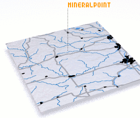3d view of Mineral Point