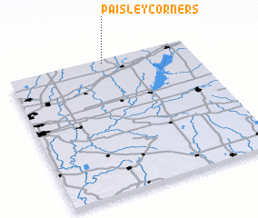 3d view of Paisley Corners