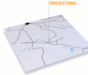 3d view of San Cristóbal