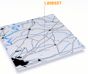 3d view of Lambert