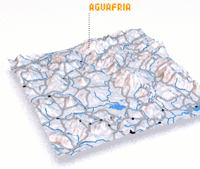 3d view of Agua Fría