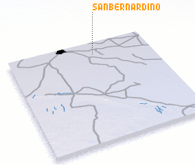 3d view of San Bernardino