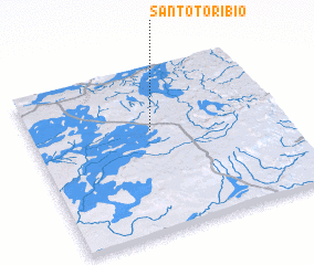 3d view of Santo Toribio