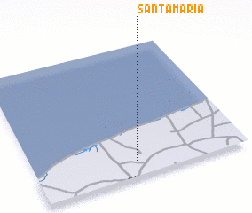 3d view of Santa María