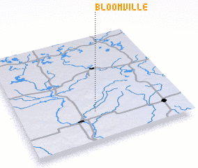 3d view of Bloomville