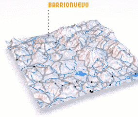 3d view of Barrio Nuevo