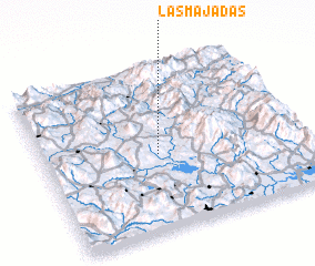 3d view of Las Majadas